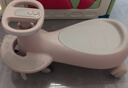 贝易BEIESTATE典藏扭扭车 1-6岁宝宝摇摇车大人可坐宝宝礼物声光音乐款  贝母粉 实拍图