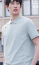 京东京造【闪电秒干】速干polo衫男短袖男士t恤男装衣服 海沫绿 L 实拍图