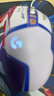 罗技（G） G502 HERO主宰者 有线鼠标 游戏鼠标 吃鸡鼠标 电竞鼠标宏编程可配重HERO引擎 礼盒送男友 G502H（蓝白贴纸） 实拍图