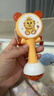 宝宝拨浪鼓益智摇铃玩具新生儿0-1岁早教玩具卡通趣味手摇铃 407趣味手摇铃黄色 实拍图