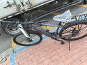 永久锂电池助力电动自行车禧玛诺变速超长续航山地车男女士双碟刹单车 F58摩天灰【助力续航约50-60KM】线碟 27.5英寸 实拍图