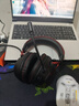 竹林鸟玄武ZG2头戴式电竞游戏耳机专用2.4G无线蓝牙有线type-c四模7.1音效一键听声辨位长续航降噪麦克风 玄武 黑红色 实拍图