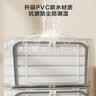 维简收纳箱衣服被子整理箱玩具塑料储物箱防湿防潮百纳箱透明大号100L 实拍图
