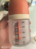 小雅象防胀气玻璃奶瓶新生儿6个月以上宝宝奶瓶240ml L号奶嘴（标准款） 实拍图