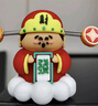 小财神爷新年小礼物桌面招财装饰品办公室汽车车载摆件批发 摇头财神小摆件 无规格 实拍图