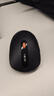联想（Lenovo）无线蓝牙双模充电鼠标 蓝牙5.0/3.0 便携办公鼠标人体工学设计 Howard理性黑充电版 实拍图