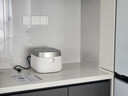 松下（Panasonic）【国家补贴】饭光光2.0电饭煲0涂层IH家用电饭锅3-4人母婴级无涂层不锈钢2.9L一级能效SR-HNS102-W 实拍图