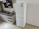 美的（Midea）181L两门冰箱白色两门小户型客厅家用电冰箱租房宿舍低音节能低噪可冷藏冷冻不占地MR-190E 实拍图