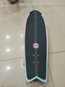 迈卡龙S7陆地冲浪板初学者滑板成人儿童专业刷街代步免蹬地陆冲板大鱼板 S7-32寸流光 实拍图