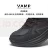骆驼（CAMEL）缓震运动男鞋轻量回弹体测跑步鞋子 K15C30L4034 黑/城堡灰 44 实拍图
