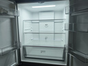 华凌美的出品406L十字双开门冰箱超薄风冷无霜一级能效双变频对开多门四门京东自营HR-426WSP国家补贴 实拍图