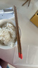 双枪（Suncha）鸡翅木筷子 中式分色筷 一人一筷家用无漆实木筷子5双装 实拍图