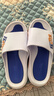 回力运动拖鞋男浴室内户外减震防滑厚底凉拖鞋HL39651白蓝色44-45码 实拍图
