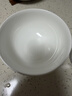 华光泡面碗汤碗碟盘 筷勺 盘碟碗厨具套件 中式骨瓷家用餐具 白玉兰 6英寸平盘 实拍图