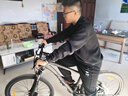 喜德盛26款黑客350黑客380山地车自行车成人21速铝合金男士女生学生上班 黑客380灰黑色【赠骑行礼包】 26寸x15.5寸身高150-165cm 实拍图