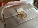 CHARINE&KATH 小&ck女包蜜桃粉法式腋下包包女小众百搭高级感链条斜挎单肩包女 米白色 专柜礼盒装 实拍图