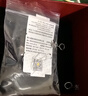 周六福（ZLF）母亲节礼物  PT950铂金耳钉女款白金幻彩森花耳钩款耳饰 1.03g 实拍图