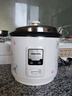 奥克斯（AUX）微压电饭煲 家用老式电饭锅 5L带蒸笼 4-5人大容量简易操作直身锅 小电饭锅 WZA-0502白色 实拍图