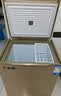 志高（CHIGO）小冰柜家用冷冻小型一级节能省电迷你卧式冷藏保鲜储母乳冷柜 【一级能效 全国联保】 158L 金微霜款 实拍图