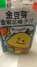 金豆芽金银花柚子汁儿童果汁饮品送礼盒装年货西柚汁饮料100ml*13袋 实拍图