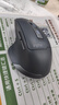英菲克（INPHIC）M9 无线鼠标可充电轻音办公人体工学电脑台式笔记本2.4G通用便携Typec 灰【可视电量】 实拍图