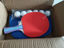 红双喜乒乓球拍专业级成人双拍横拍小学生初学者儿童乒乓球拍子成品拍 I型单拍【横拍1只】 实拍图