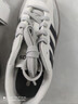 adidas「T头鞋」BARREDA板鞋德训鞋男女阿迪达斯轻运动 灰色/黑色/树脂黄   37 实拍图