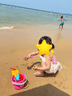 梵迪拉（F.DYRAA）儿童泳衣女童连体公主裙可爱女孩泡温泉幼儿宝宝游泳32643粉色L 实拍图