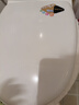 BSITN缓降马桶盖加厚u型坐便器盖子通用马桶圈配件快拆家用马桶圈B9062 实拍图