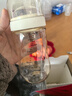 bebebus钻光奶瓶3-6个月300ml新生儿宝宝ppsu偏心仿母乳防胀气防呛奶瓶 实拍图