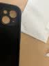 京工智造【肤感真液态】适用苹果13手机壳iPhone13promax保护套全包防摔男液态硅胶软新款女 苹果13【质感黑】液态硅胶 真液态肌肤手感丨内里植绒 实拍图