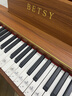 贝琪（Betsy）B351电钢琴88键重锤成人儿童电子钢琴家用练习初学者专业考级钢琴 B351-重力度88键木纹棕+圆腿琴架 实拍图