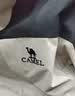 骆驼（CAMEL）三防冲锋衣户外登山服防水防风防污三合一保暖时尚运动外套 A9W214119AX，冰晶灰色/黑色，男女 XL 实拍图