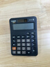 卡西欧（CASIO）MX-12B小学生计算器四年级学生专用无语音小型款可爱计算机器太阳能双电源黑色 实拍图