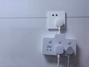 公牛（BULL）16a大功率一转二/16a转10a一转多插座扩展器/转换插头 适用空调热水器 2位分控晨雾白GN-Z9323D 实拍图