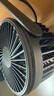 台式小风扇桌面风扇小型家用静音办公室桌面上usb风扇学生宿舍电风扇 【5吋一档直插款】静音大风力【深蓝色】 实拍图