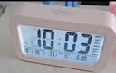 康巴丝电子闹钟学生专用起床神器电子时钟 学生儿童闹钟开学升学季必备 801 充电款粉色礼物儿童节礼物 实拍图
