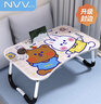 NVV 床上电脑桌床上书桌卡通懒人可折叠小桌子笔记本支架学生宿舍写字阅读小桌板飘窗小饭桌NP-18小兔 实拍图