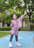 安奈儿童运动鞋男女童羽毛球鞋2026夏季中大童网面厚底耐磨休闲运动 深蓝 【旋转纽扣】 36 实拍图