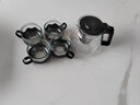【京东物流】茶壶套装整套茶具大容量玻璃茶杯带滤网耐高温泡茶具 1000ML一壶+四杯套装【无茶盘】 实拍图
