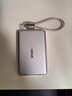倍思3C认证卡片磁吸自带线充电宝Magsafe 27W快充移动电源10000mAh可上飞机苹果17手机户外储能电源 实拍图