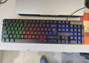 灵蛇（LINGSHE）有线字符发光键盘鼠标 机械手感游戏电竞笔记本台式电脑外设 薄膜键鼠套装 T09 实拍图