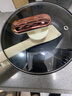 牧利派电炒锅炒菜电煮锅电火锅多功能家用电热锅多用途锅不粘锅一锅多用蒸煮煎炒一体锅小家电料理锅插电 米白色-电炒锅不粘锅 带木铲【配加长电线】 特厚款3.5升 智能款-无蒸笼 1-3人 实拍图