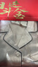 金三塔商场同款真丝睡衣女两件套100%桑蚕丝宽松情侣丝绸睡衣套高级礼物 白色（重磅19姆米） XL 实拍图