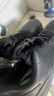 安踏男鞋运动鞋男春季耐磨减震防滑跑步鞋黑色网面软底轻便通勤鞋子男 【推荐款-防泼水皮面】基础黑5541-13 42 (260mm) 实拍图