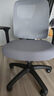 得力（deli）4900SP人体工学靠背电脑椅 舒适后仰办公椅 可升降舒棉坐垫 灰 实拍图