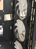 先马（SAMA）游戏风暴12CM无光 机箱散热风扇 黑框白叶/小3Pin+大D(4Pin)双接口/9扇叶/5V低电压启动/高效散热 实拍图