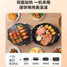 美的（Midea）电饼铛家用双面加热煎烤机烙饼锅三明治早餐机蒸汽嫩烤不沾锅电烤盘加深加大烤肉大尺寸煎烤盘3023 实拍图
