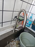 京东京造 厨房水龙头304不锈钢双水花360°旋转冷热双控适用于水槽洗菜盆 实拍图