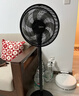 美的（Midea）【超级单品】七叶轻音立式电风扇家用柔风落地扇台式桌面小型风扇大风量节能摇头宿舍电扇 SAF30AB 实拍图
